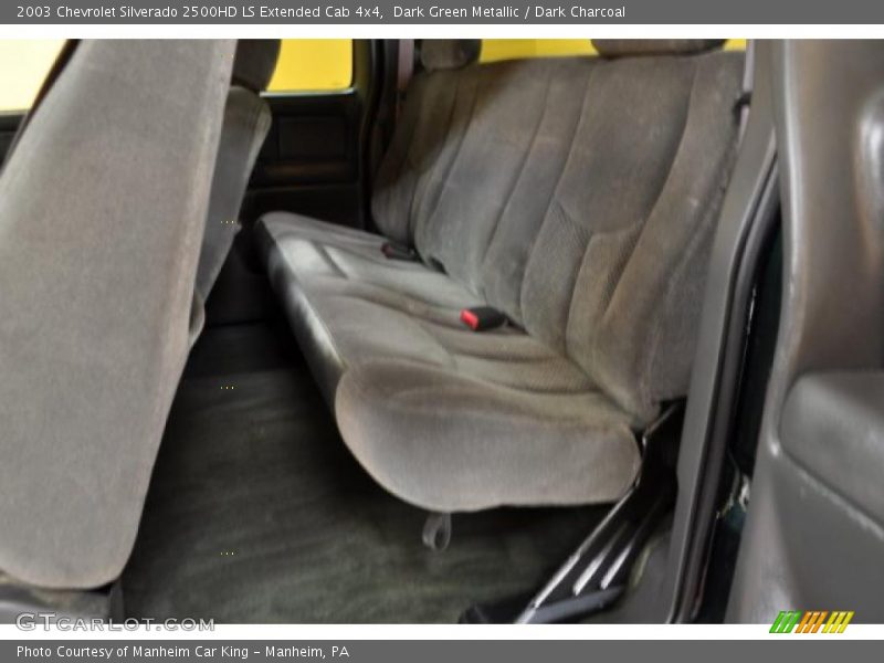 Dark Green Metallic / Dark Charcoal 2003 Chevrolet Silverado 2500HD LS Extended Cab 4x4
