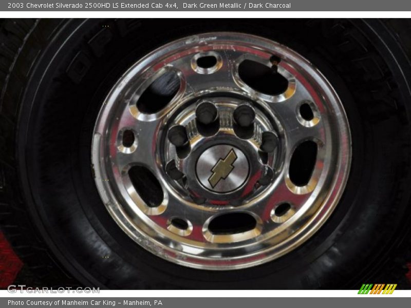  2003 Silverado 2500HD LS Extended Cab 4x4 Wheel
