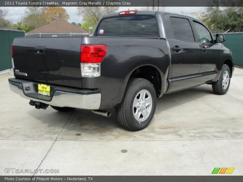 Magnetic Gray Metallic / Graphite Gray 2011 Toyota Tundra CrewMax