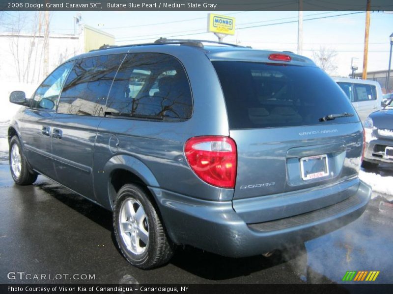 Butane Blue Pearl / Medium Slate Gray 2006 Dodge Grand Caravan SXT