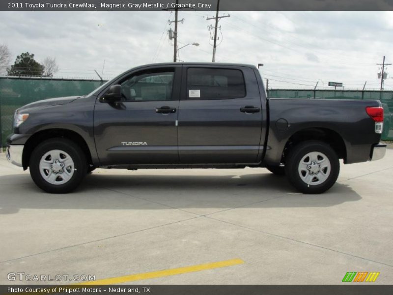 Magnetic Gray Metallic / Graphite Gray 2011 Toyota Tundra CrewMax