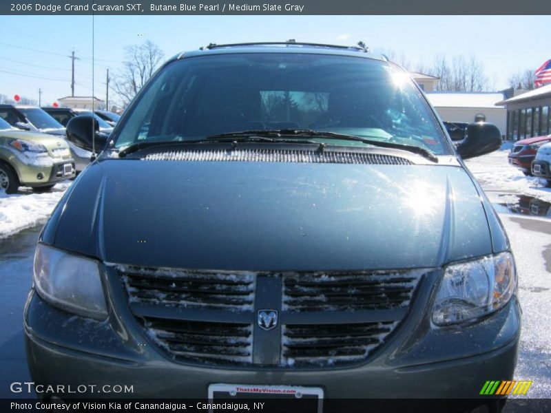 Butane Blue Pearl / Medium Slate Gray 2006 Dodge Grand Caravan SXT