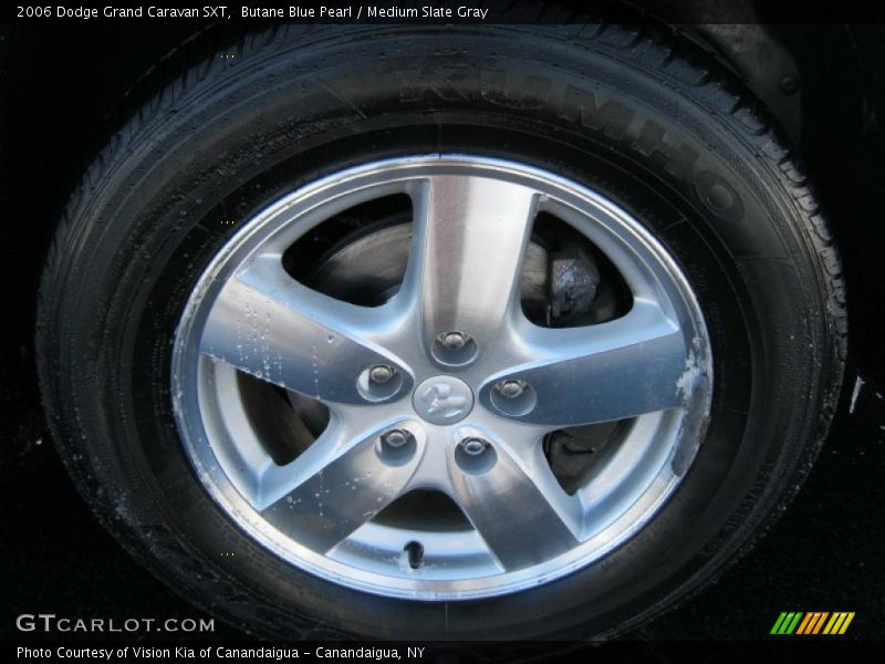 Butane Blue Pearl / Medium Slate Gray 2006 Dodge Grand Caravan SXT