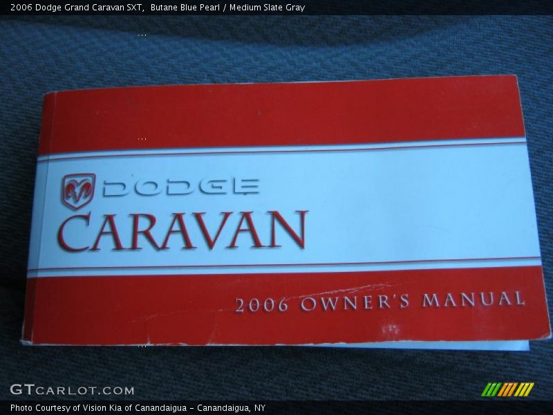 Butane Blue Pearl / Medium Slate Gray 2006 Dodge Grand Caravan SXT