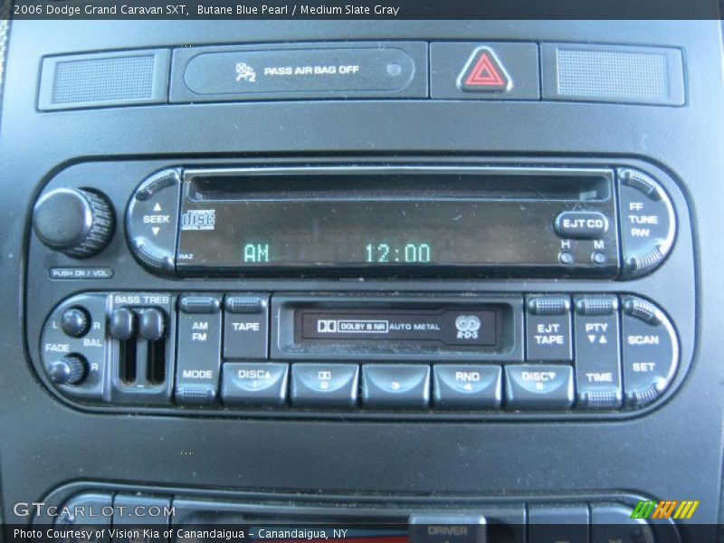 Butane Blue Pearl / Medium Slate Gray 2006 Dodge Grand Caravan SXT