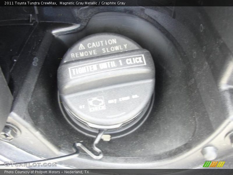 Magnetic Gray Metallic / Graphite Gray 2011 Toyota Tundra CrewMax