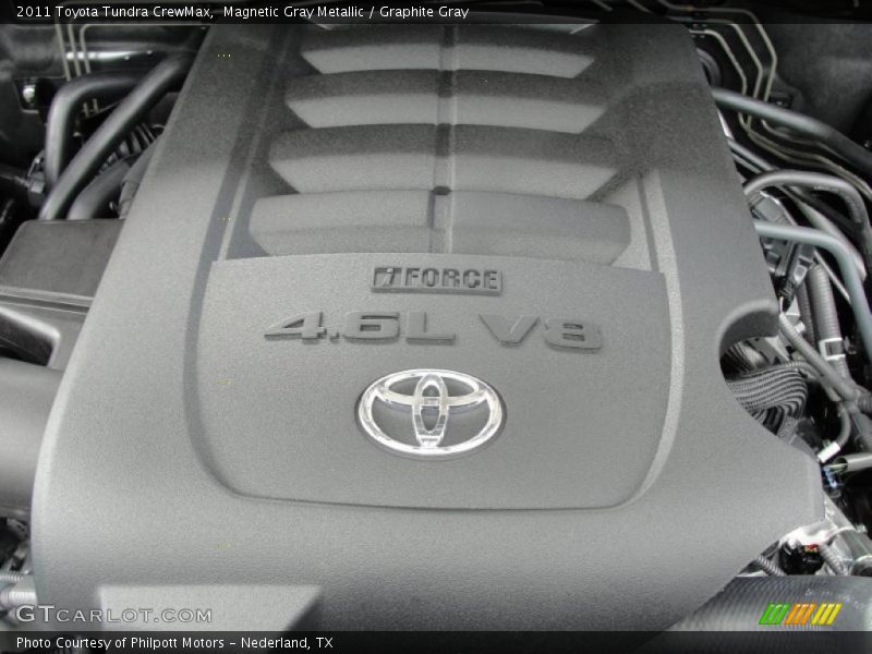 Magnetic Gray Metallic / Graphite Gray 2011 Toyota Tundra CrewMax