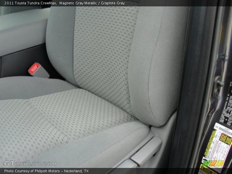 Magnetic Gray Metallic / Graphite Gray 2011 Toyota Tundra CrewMax