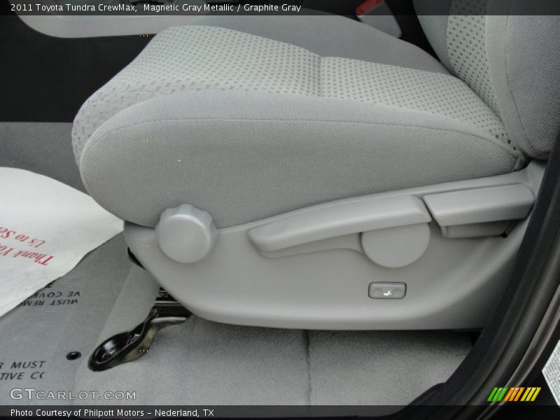 Magnetic Gray Metallic / Graphite Gray 2011 Toyota Tundra CrewMax