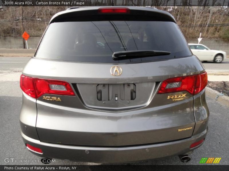 Carbon Bronze Pearl / Taupe 2008 Acura RDX