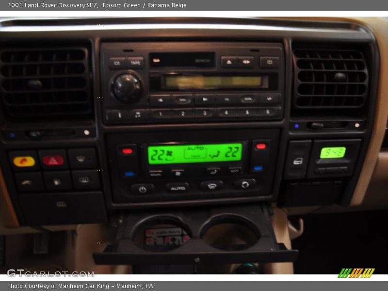 Epsom Green / Bahama Beige 2001 Land Rover Discovery SE7
