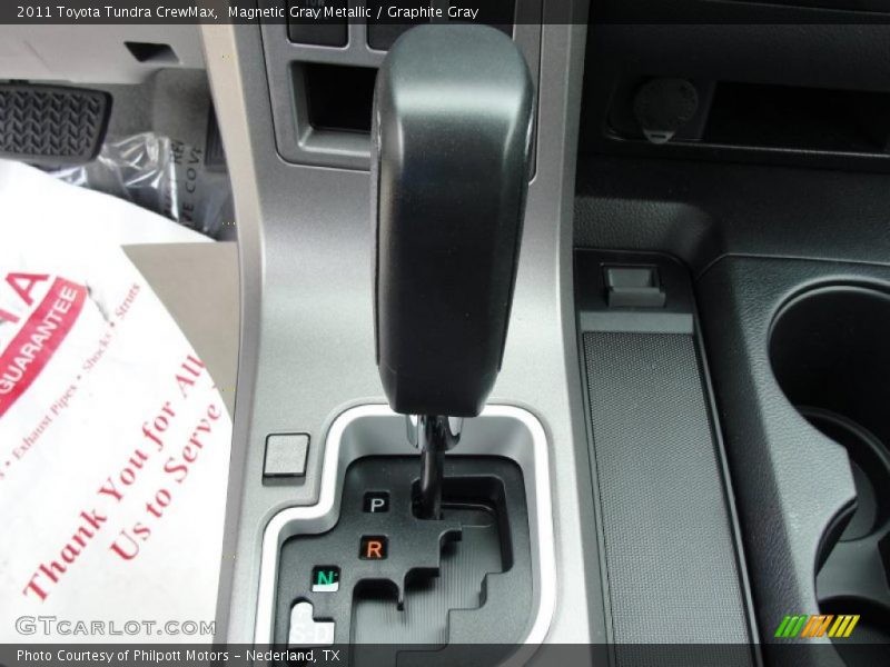 Magnetic Gray Metallic / Graphite Gray 2011 Toyota Tundra CrewMax