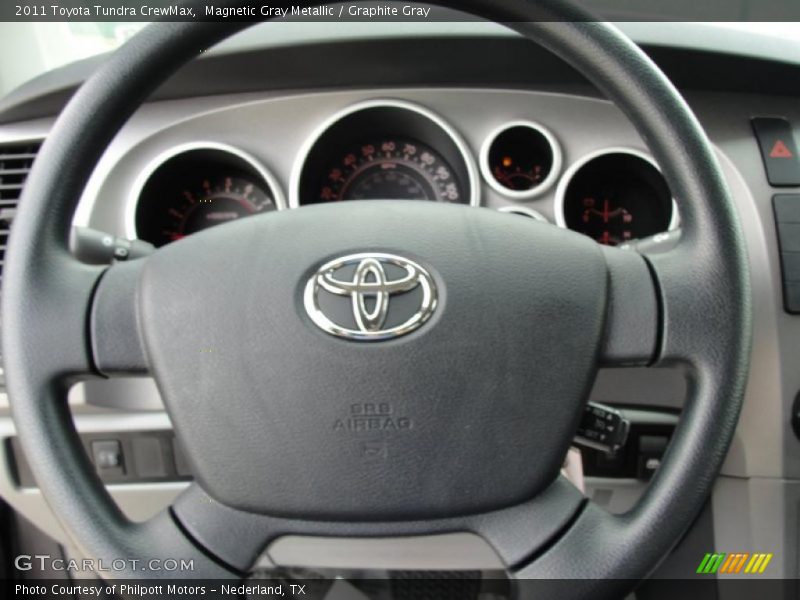 Magnetic Gray Metallic / Graphite Gray 2011 Toyota Tundra CrewMax