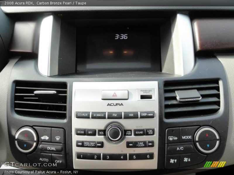 Carbon Bronze Pearl / Taupe 2008 Acura RDX