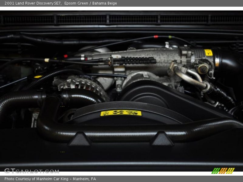 Epsom Green / Bahama Beige 2001 Land Rover Discovery SE7