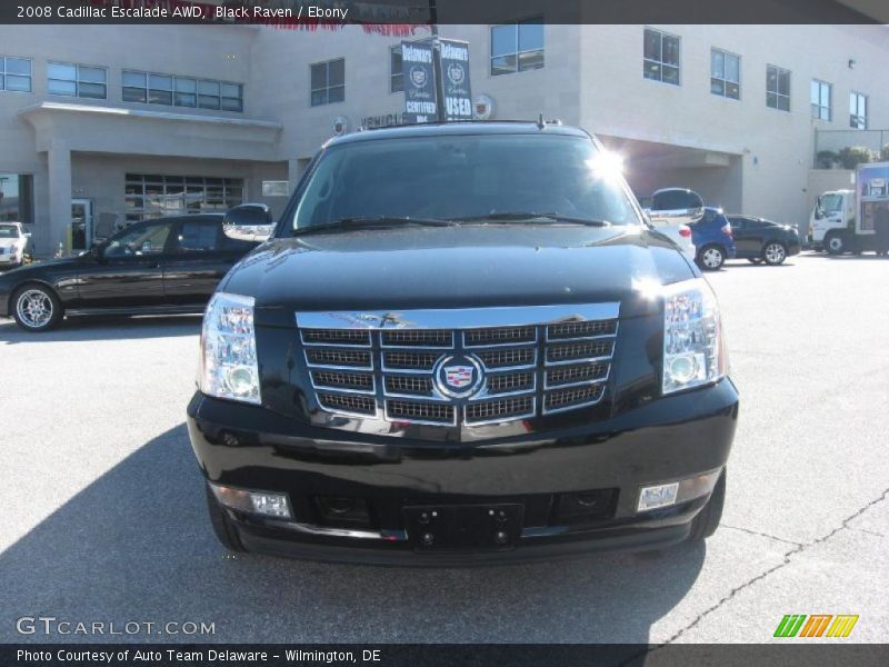 Black Raven / Ebony 2008 Cadillac Escalade AWD