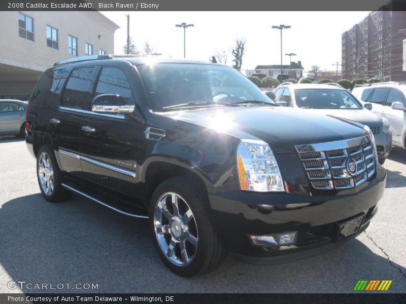Black Raven / Ebony 2008 Cadillac Escalade AWD