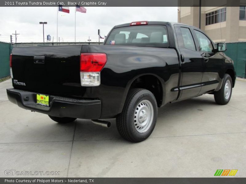 Black / Graphite Gray 2011 Toyota Tundra Double Cab