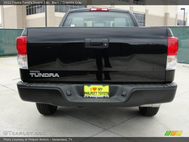 Black / Graphite Gray 2011 Toyota Tundra Double Cab