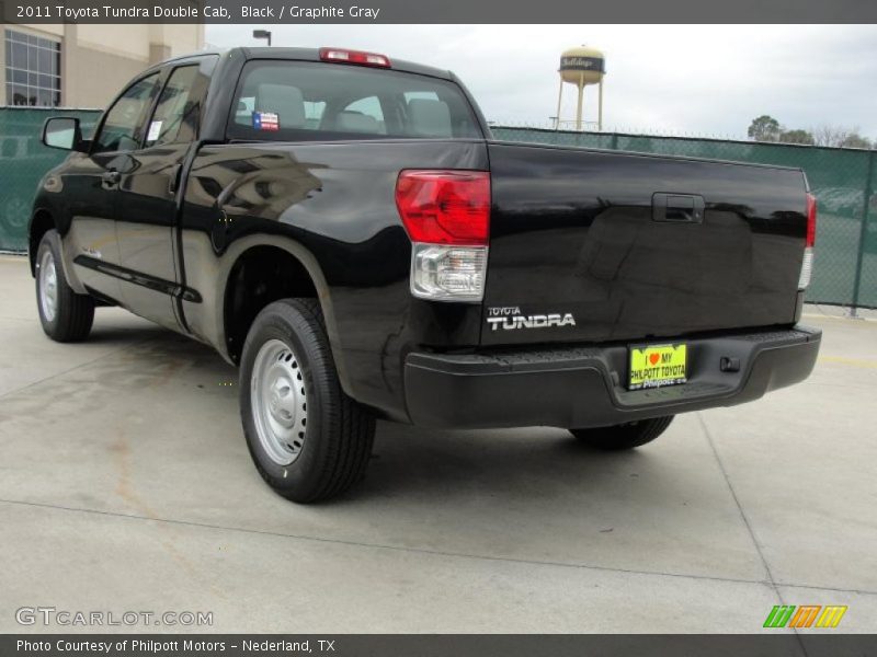 Black / Graphite Gray 2011 Toyota Tundra Double Cab