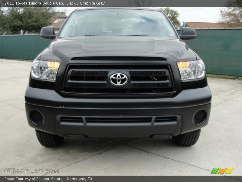 Black / Graphite Gray 2011 Toyota Tundra Double Cab