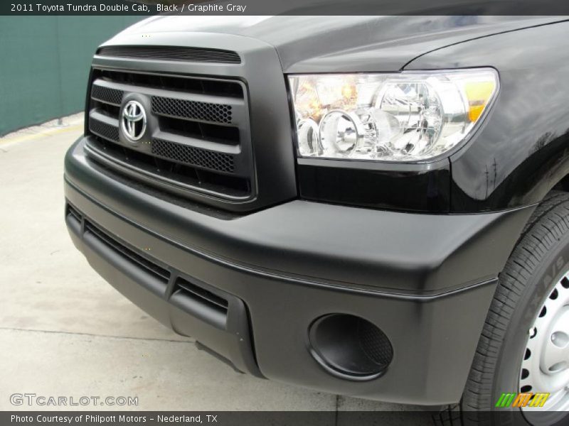 Black / Graphite Gray 2011 Toyota Tundra Double Cab