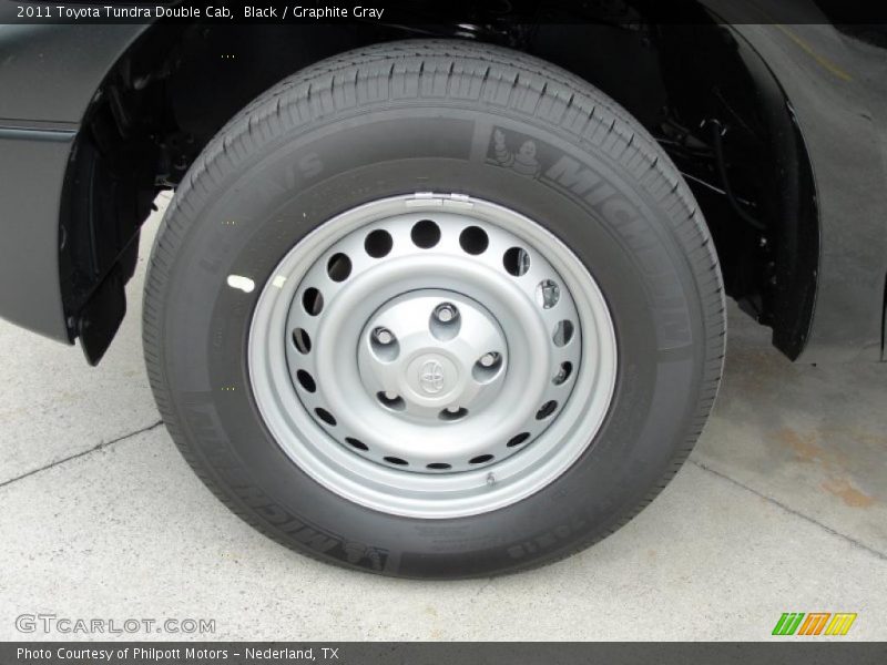 Black / Graphite Gray 2011 Toyota Tundra Double Cab