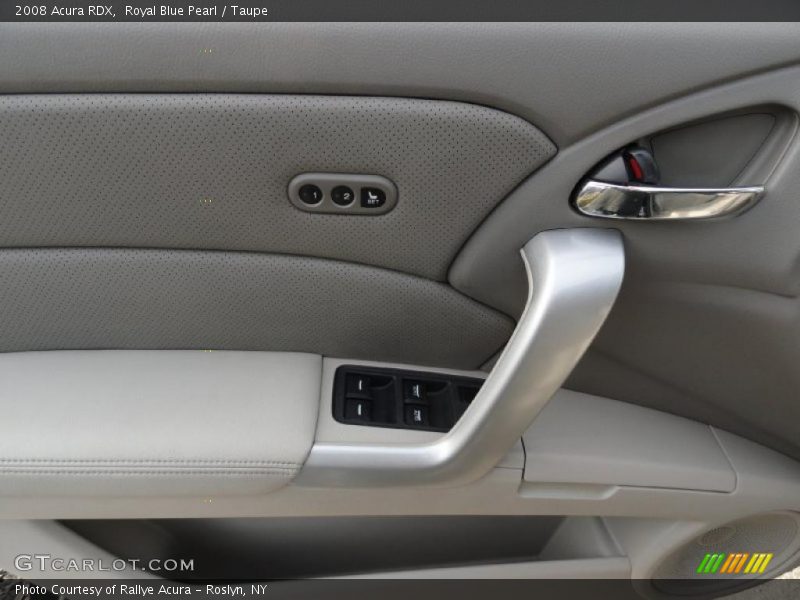 Royal Blue Pearl / Taupe 2008 Acura RDX