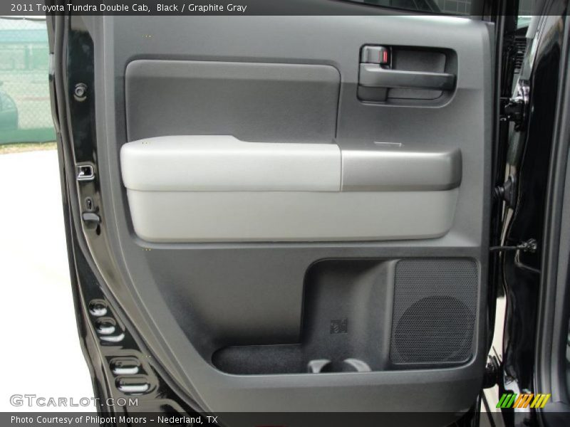 Black / Graphite Gray 2011 Toyota Tundra Double Cab
