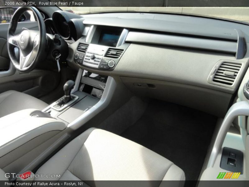 Royal Blue Pearl / Taupe 2008 Acura RDX