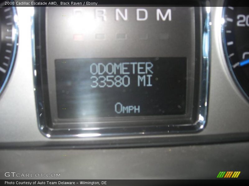 Black Raven / Ebony 2008 Cadillac Escalade AWD