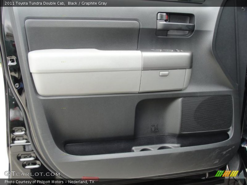 Black / Graphite Gray 2011 Toyota Tundra Double Cab