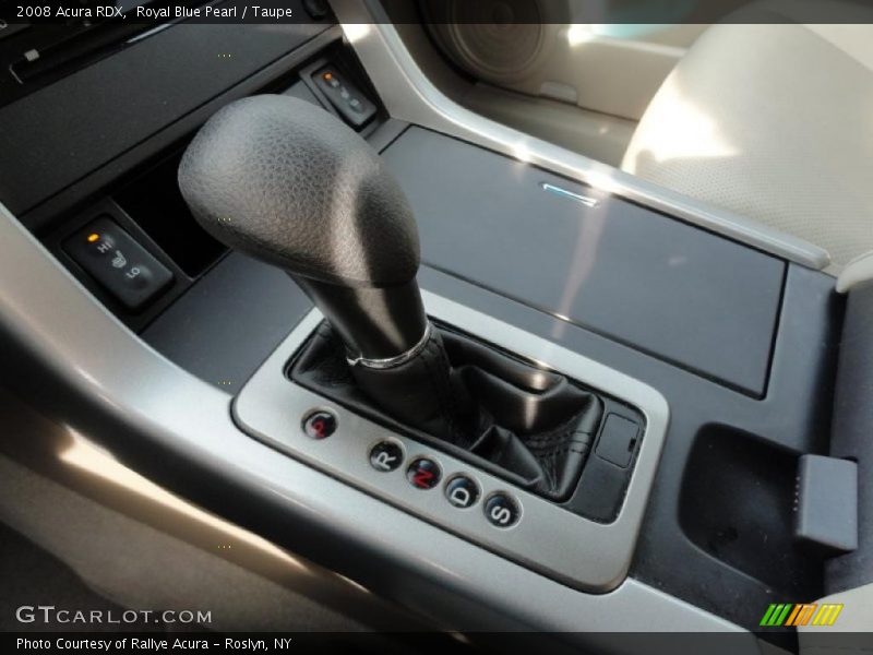 Royal Blue Pearl / Taupe 2008 Acura RDX