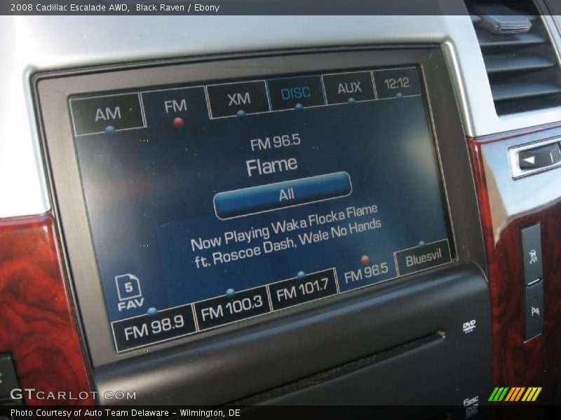 Black Raven / Ebony 2008 Cadillac Escalade AWD