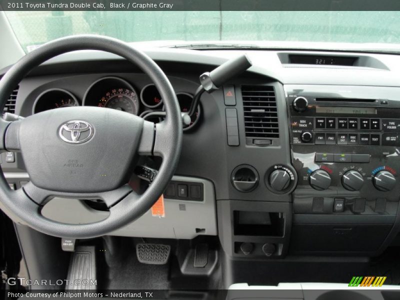 Black / Graphite Gray 2011 Toyota Tundra Double Cab