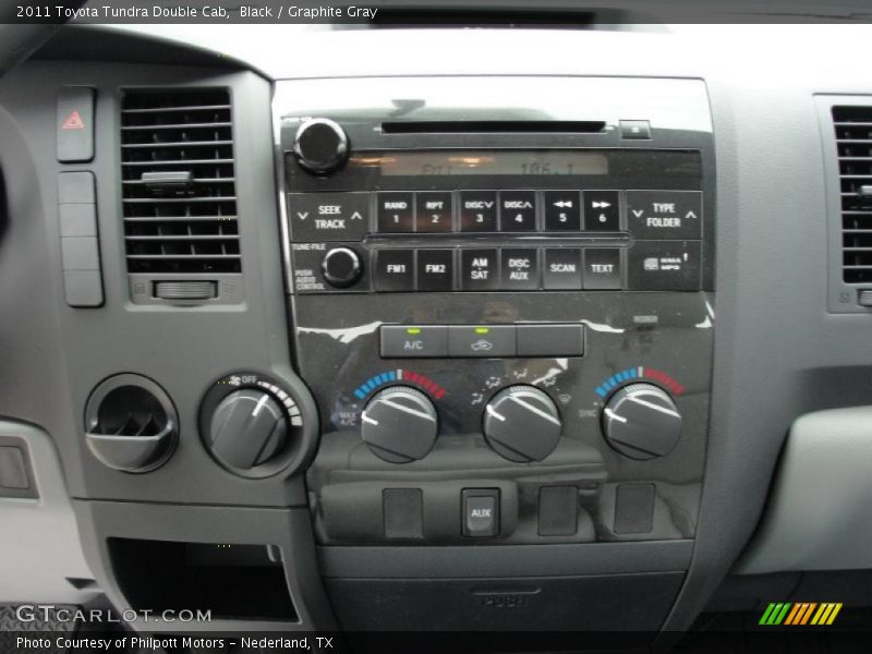 Black / Graphite Gray 2011 Toyota Tundra Double Cab