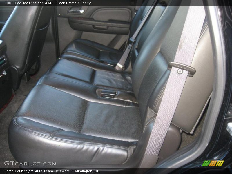 Black Raven / Ebony 2008 Cadillac Escalade AWD