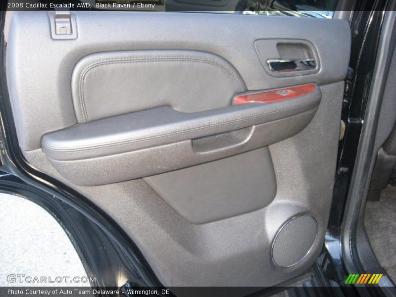 Black Raven / Ebony 2008 Cadillac Escalade AWD