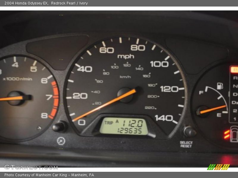 Redrock Pearl / Ivory 2004 Honda Odyssey EX