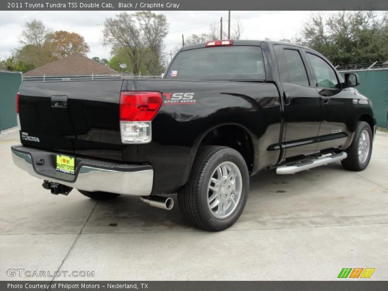Black / Graphite Gray 2011 Toyota Tundra TSS Double Cab