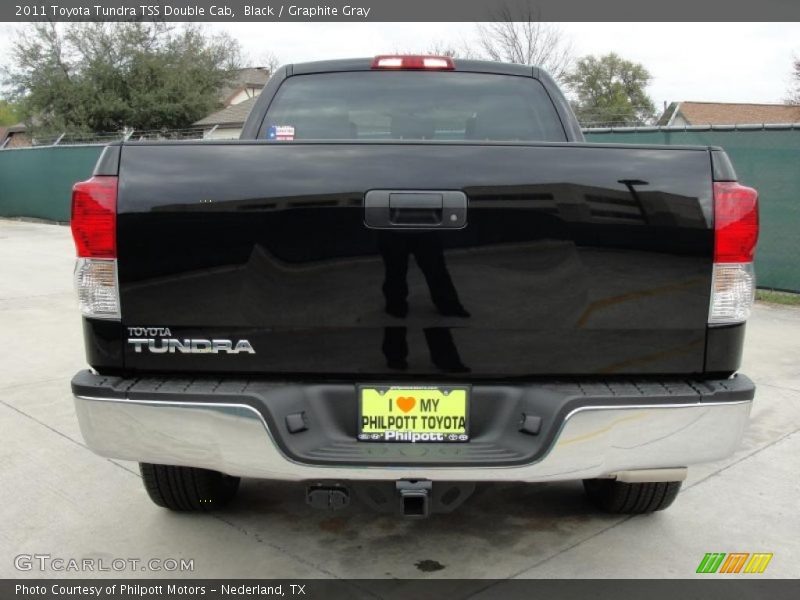 Black / Graphite Gray 2011 Toyota Tundra TSS Double Cab
