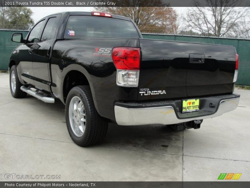 Black / Graphite Gray 2011 Toyota Tundra TSS Double Cab