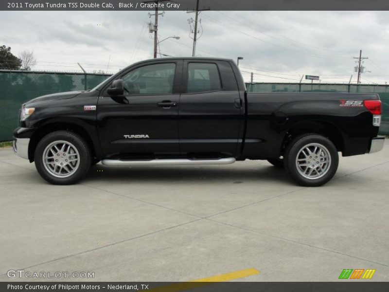 Black / Graphite Gray 2011 Toyota Tundra TSS Double Cab