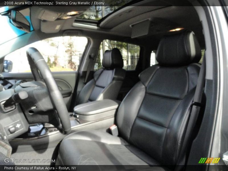 Sterling Gray Metallic / Ebony 2008 Acura MDX Technology