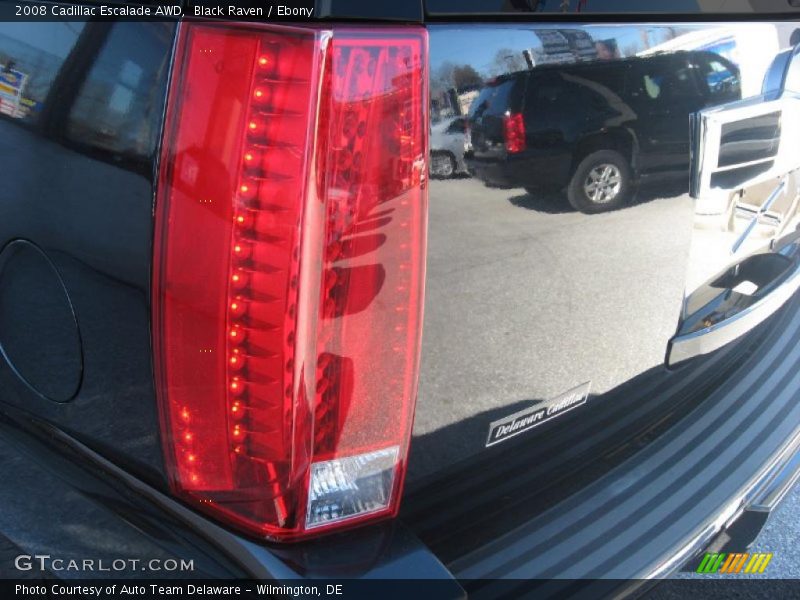 Black Raven / Ebony 2008 Cadillac Escalade AWD