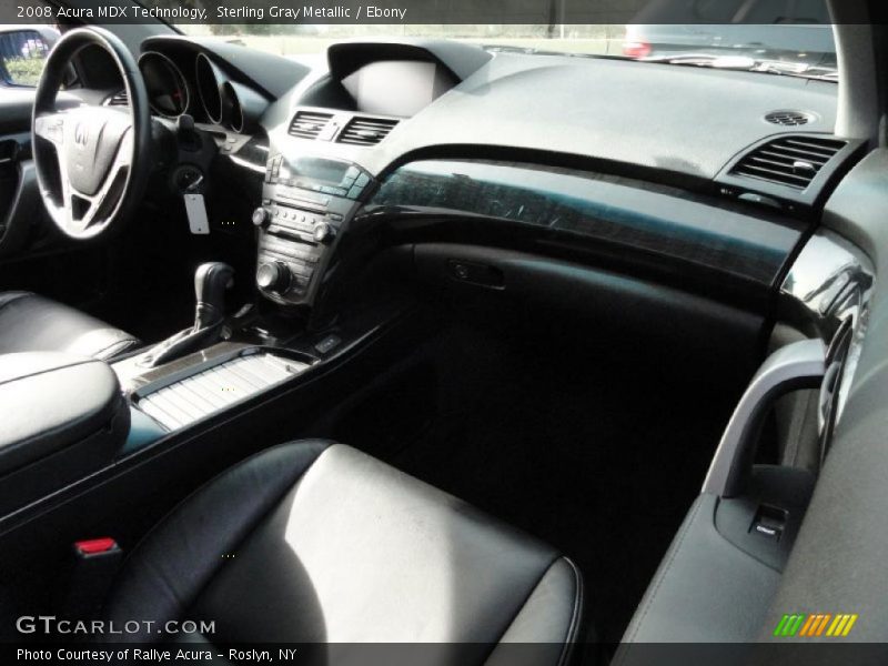 Sterling Gray Metallic / Ebony 2008 Acura MDX Technology