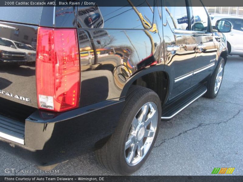 Black Raven / Ebony 2008 Cadillac Escalade AWD
