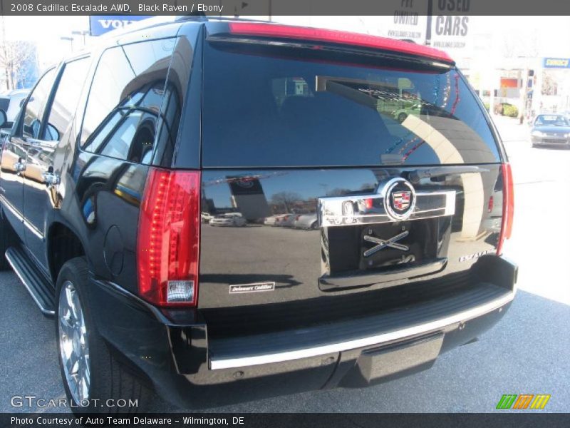 Black Raven / Ebony 2008 Cadillac Escalade AWD