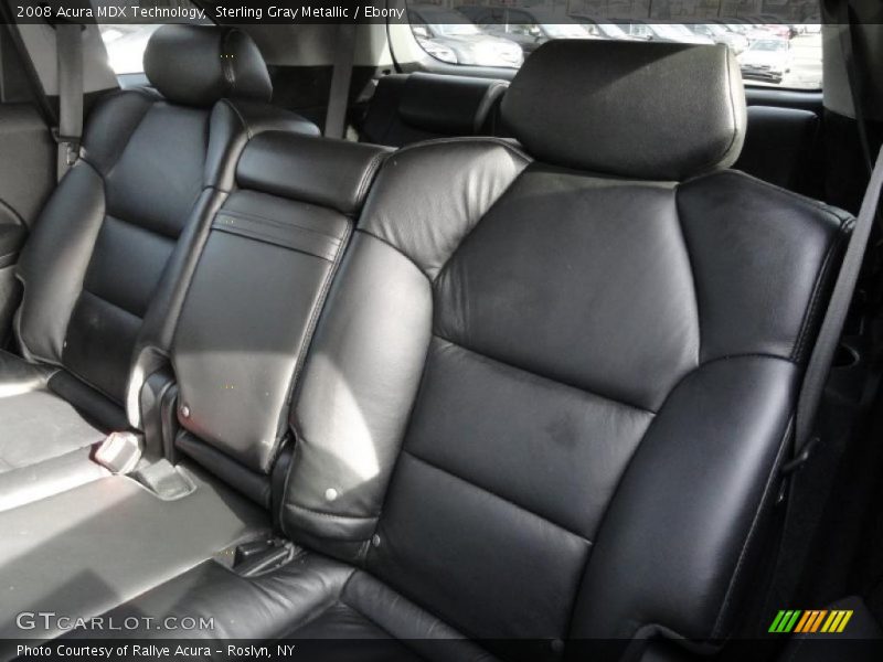 Sterling Gray Metallic / Ebony 2008 Acura MDX Technology