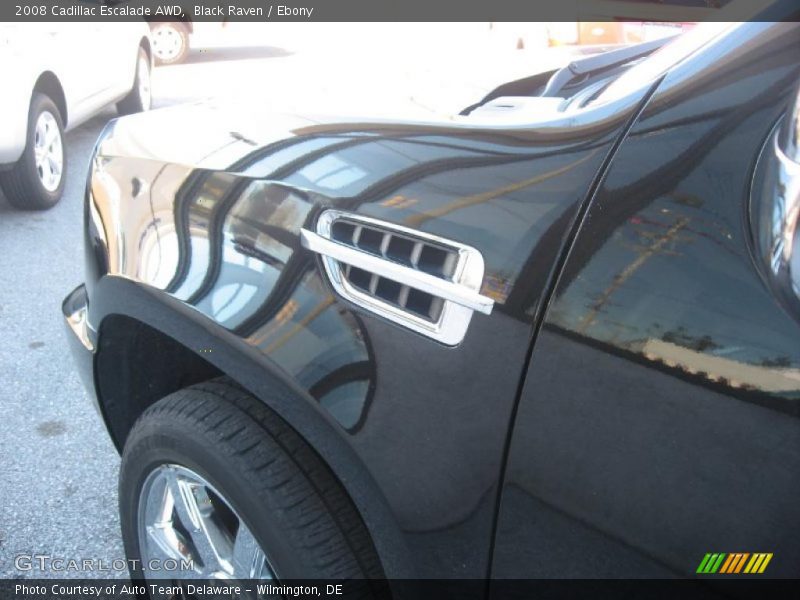 Black Raven / Ebony 2008 Cadillac Escalade AWD